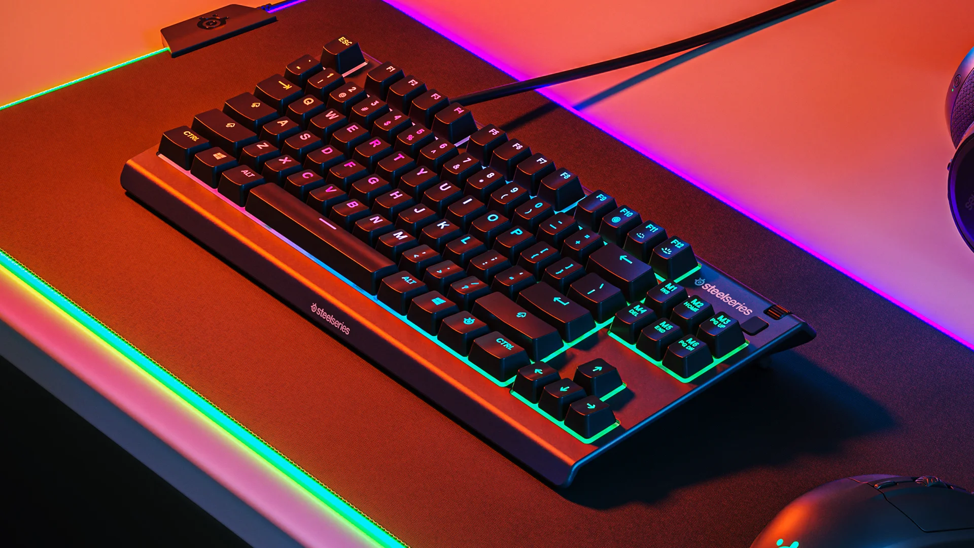 A STEELSERIES BEMUTATTA AZ APEX 3 TKL-T, AMELY A VILÁG ELSŐ VÍZÁLLÓ TKL GAMER BILLENTYŰZETE